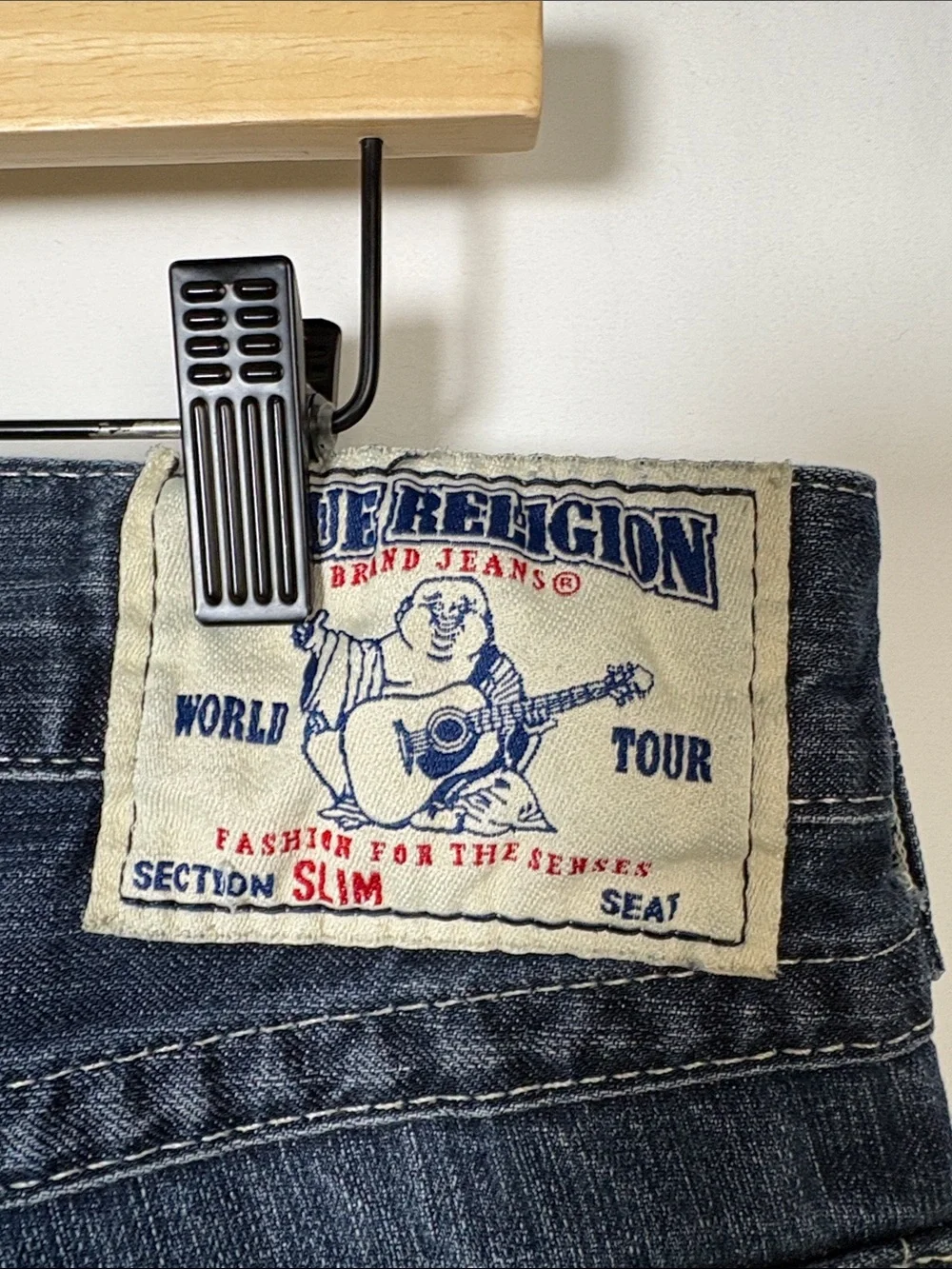 TRUE RELIGION Men's Slim Straight Jeans size 34